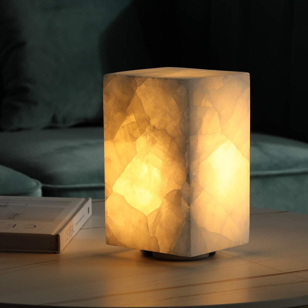 CrystalGlow Table Lamp