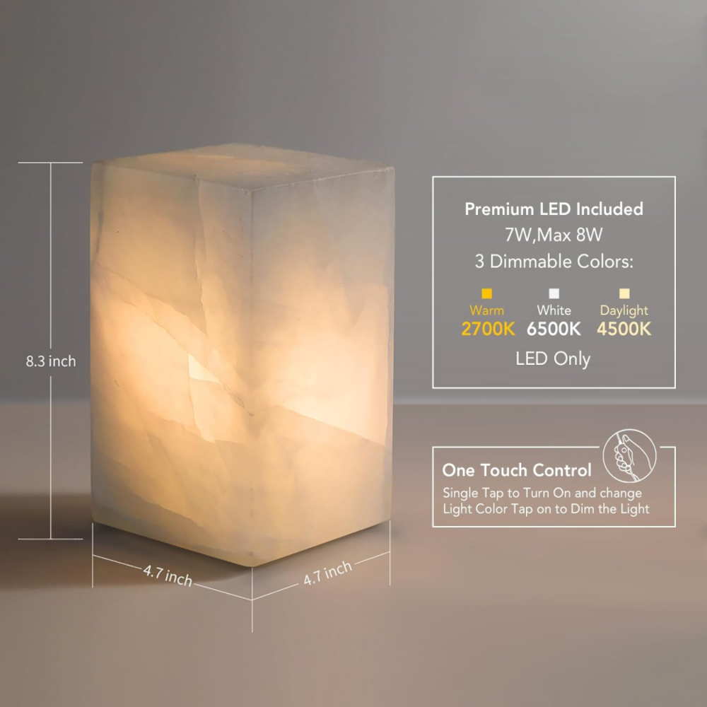 CrystalGlow Table Lamp
